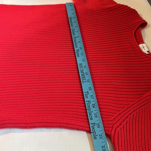 Calvin Klein Jeans women’s red sweater size large - Picture 7 of 9